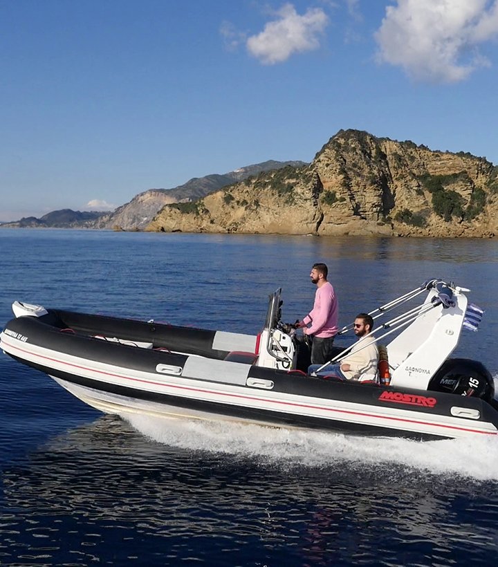 zakynthos luxury speedboat dafnoula